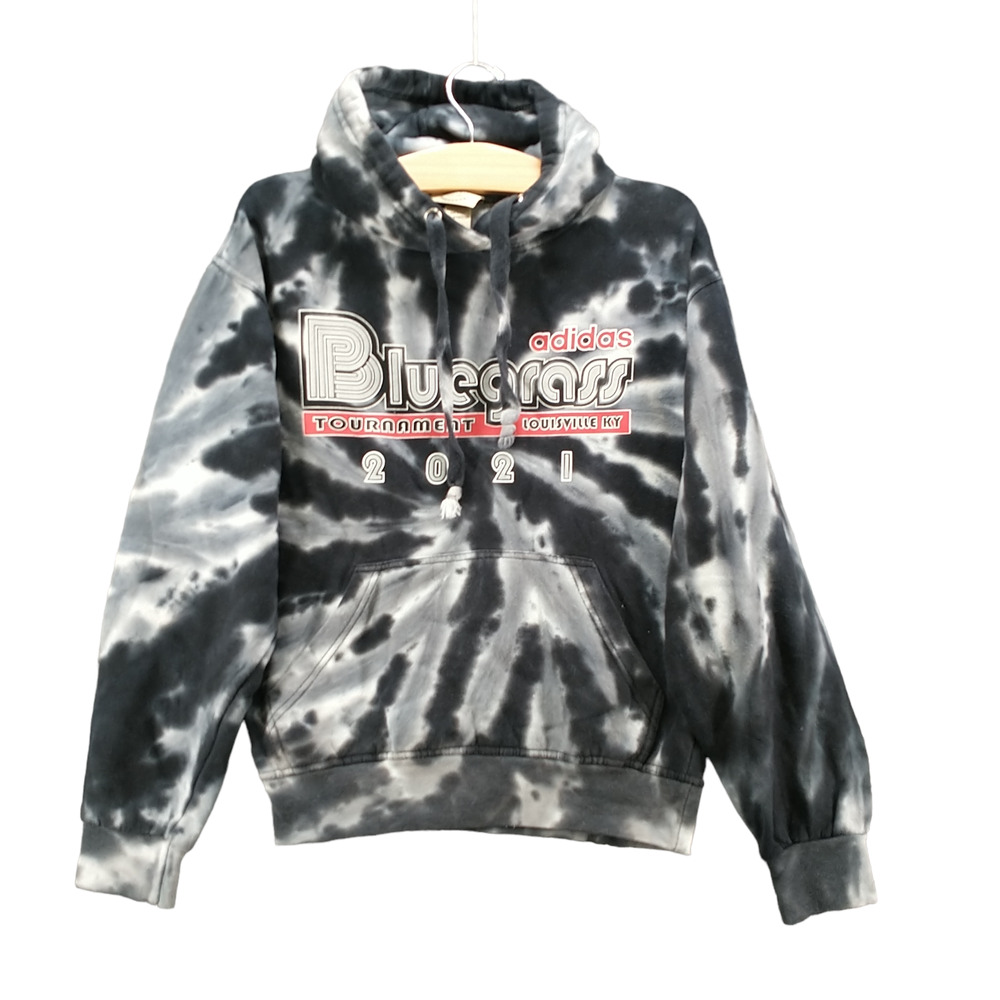 Jon Lauren Men's Adidas Bluegrass Tournament Hoodie Multi Small Tie Dye